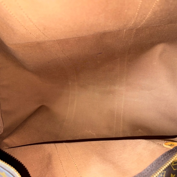 Louis keepall Brown Monogram Travel Bag 60 - Picture 9 of 15
